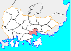 Map Masan-si